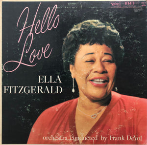 Ella Fitzgerald : Hello Love (LP, Album, Mono)