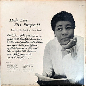 Ella Fitzgerald : Hello Love (LP, Album, Mono)