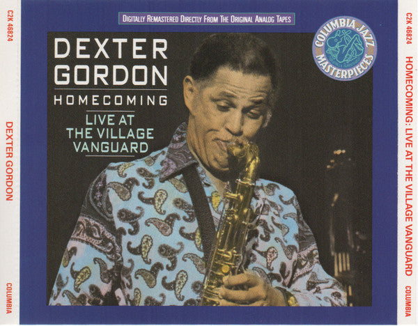 Dexter Gordon : Homecoming: Live At The Village Vanguard (2xCD, Album, RE, RM)