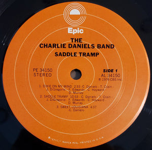 The Charlie Daniels Band : Saddle Tramp (LP, Album, Pit)