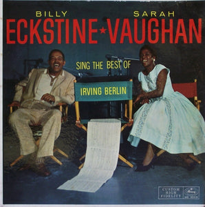 Sarah Vaughan And Billy Eckstine : Sing The Best Of Irving Berlin (LP, Album, Mono)