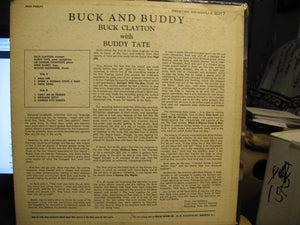 Buck Clayton & Buddy Tate : Buck & Buddy (LP, Album, Mono)