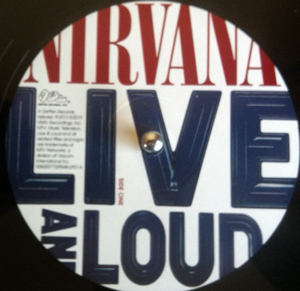 Nirvana : Live And Loud (2xLP, Album, Gat)