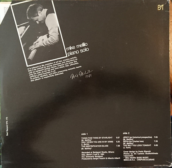 Mike Melillo : Sèpia (LP, Album)