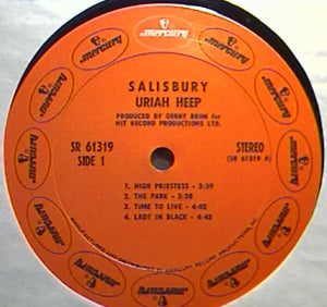 Uriah Heep : Salisbury (LP, Album, T -)