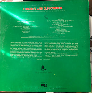 Glen Campbell And The Hollywood Pops Orchestra* With The Voices Of Christmas : Christmas With Glen Campbell (LP, Comp, RP, L.A)