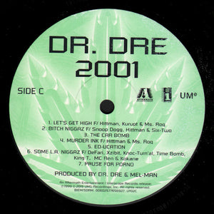 Dr. Dre : 2001 (2xLP, Album, RE, Unc)