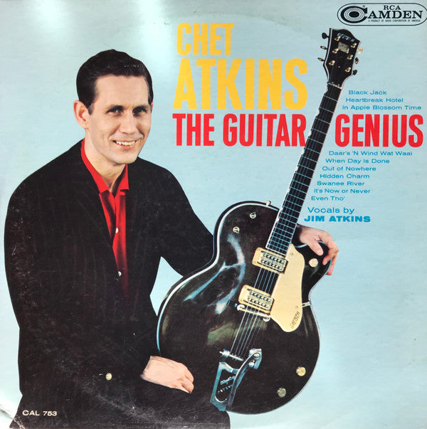 Chet Atkins : The Guitar Genius (LP, Album, Mono)