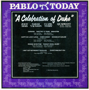 Zoot Sims, Sarah Vaughan, Clark Terry, Quadrant (6) : A Celebration Of Duke (LP, Comp)