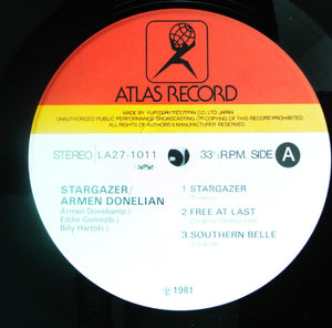 Armen Donelian featuring Eddie Gomez, Billy Hart : Stargazer (LP)