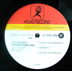 Armen Donelian featuring Eddie Gomez, Billy Hart : Stargazer (LP)