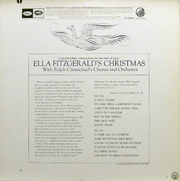 Ella Fitzgerald : Ella Fitzgerald's Christmas (LP, Album)