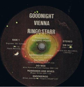 Ringo Starr : Goodnight Vienna (LP, Album, Win)