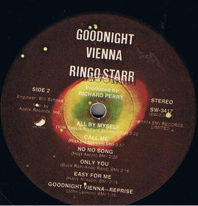 Ringo Starr : Goodnight Vienna (LP, Album, Win)