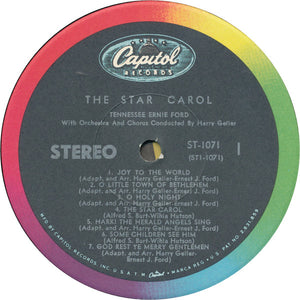 Tennessee Ernie Ford : The Star Carol (LP, Album, Scr)