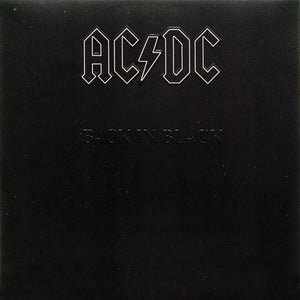 AC/DC : Back In Black (LP, Album, RE, RM, 180)