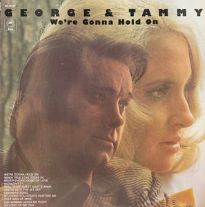 George & Tammy* : We're Gonna Hold On (LP, Album, Ter)