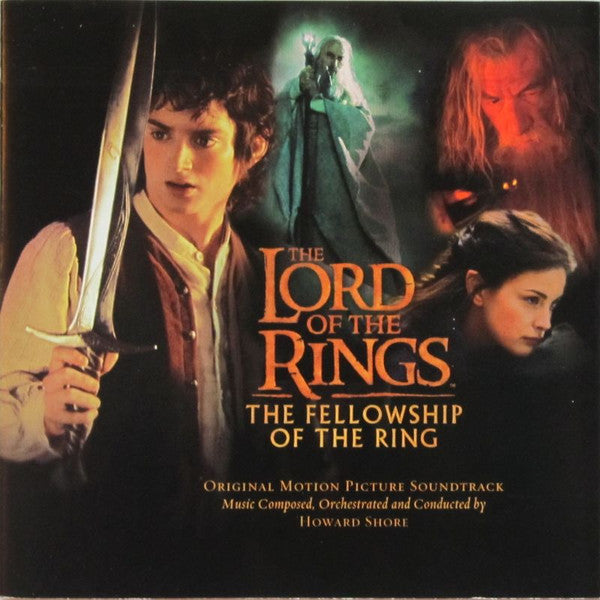 Howard Shore : The Lord Of The Rings: The Fellowship Of The Ring (Original Motion Picture Soundtrack) (CD, Album, Enh, RE, Cin)