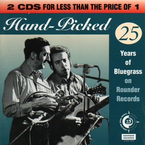 Various : Hand-Picked: 25 Years Of Bluegrass Music On Rounder Records (2xCD, Comp, RE)