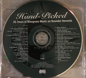 Various : Hand-Picked: 25 Years Of Bluegrass Music On Rounder Records (2xCD, Comp, RE)