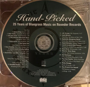 Various : Hand-Picked: 25 Years Of Bluegrass Music On Rounder Records (2xCD, Comp, RE)