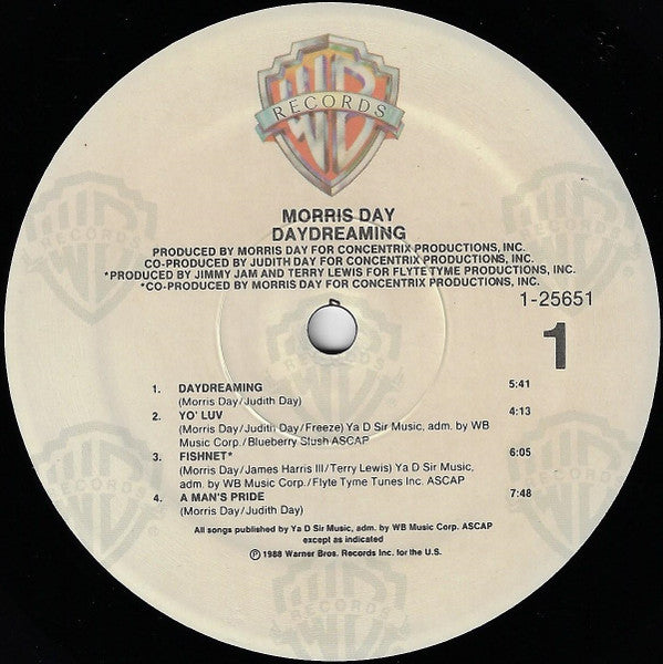 Morris Day : Daydreaming (LP, Album, RE, SRC)