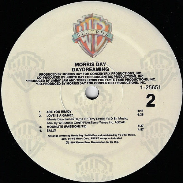 Morris Day : Daydreaming (LP, Album, RE, SRC)