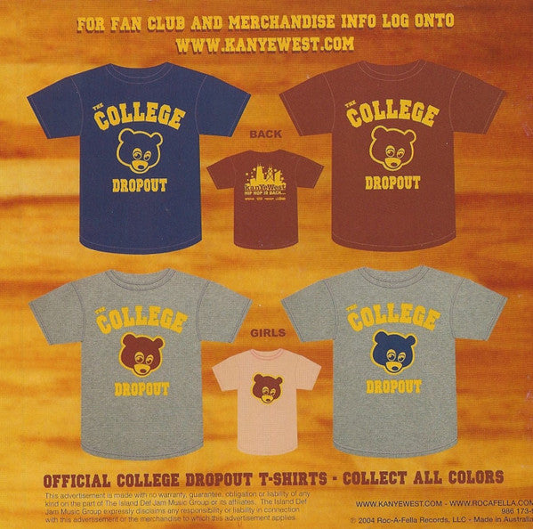 Kanye West : The College Dropout (CD, Album)