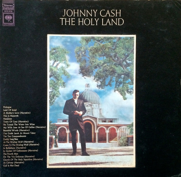 Johnny Cash : The Holy Land (LP, Album, Pit)