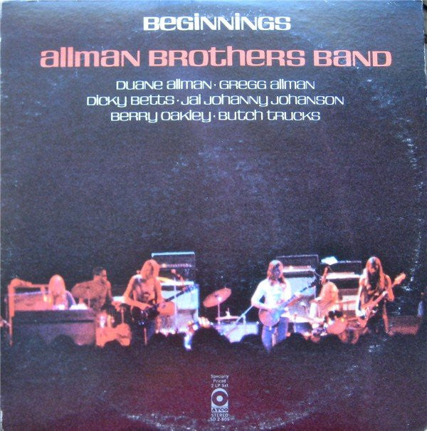 The Allman Brothers Band : Beginnings (2xLP, Comp, Club)