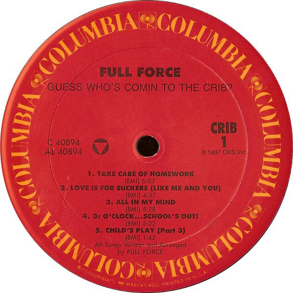 Full Force : Guess Who's Comin' To The Crib? (LP, Album)