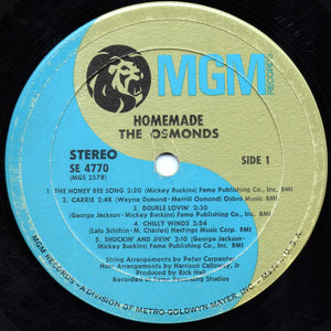 The Osmonds : Homemade (LP)