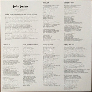 John Prine : John Prine (LP, Album, RE, 180)