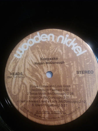 Megan McDonough : Keepsake (LP, Album)