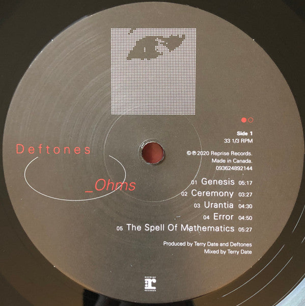 Deftones : _Ohms (LP, Album)