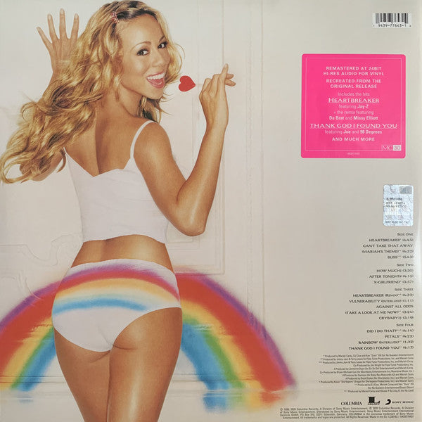 Mariah Carey : Rainbow (2xLP, Album, RE, RM)