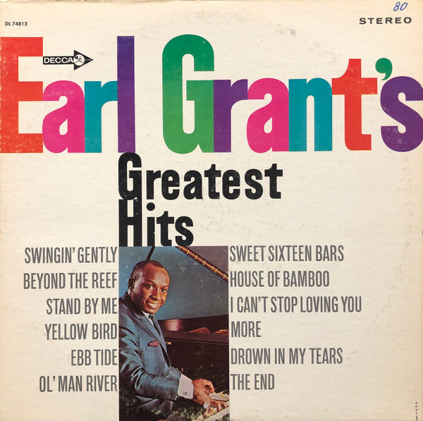 Earl Grant : Earl Grant's Greatest Hits (LP, Comp, Pin)