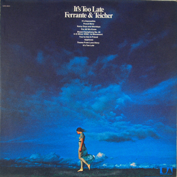Ferrante & Teicher : It's Too Late (LP, Album)