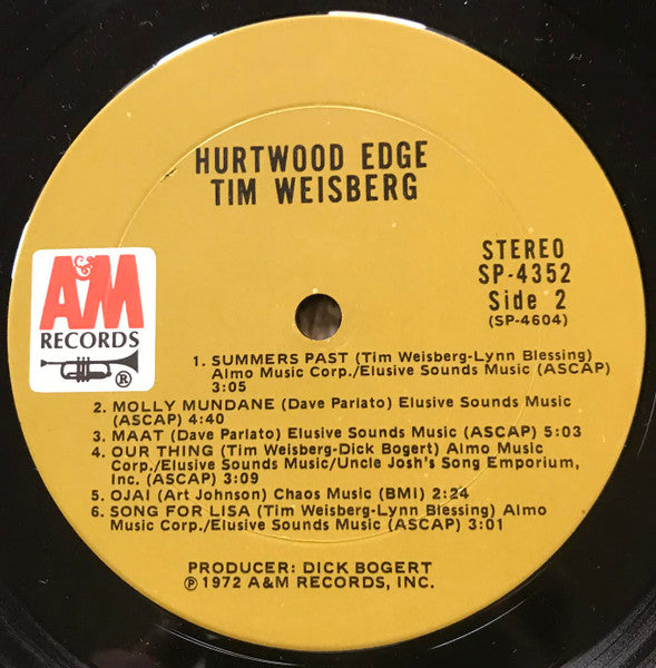 Tim Weisberg : Hurtwood Edge (LP, Album, Ter)