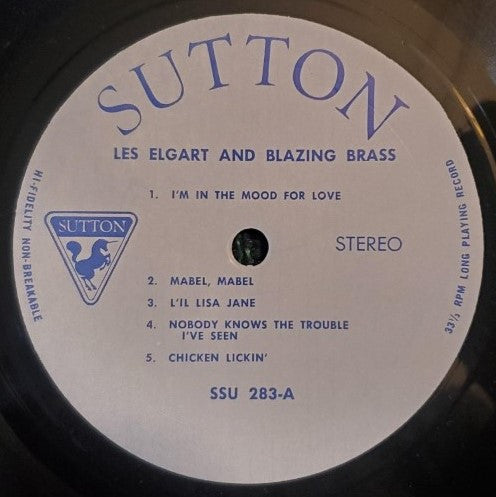 Les Elgart : Les Elgart! And Blazing Brass (LP, Album)