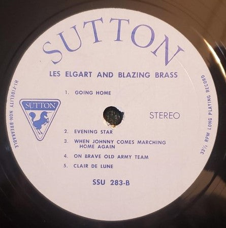 Les Elgart : Les Elgart! And Blazing Brass (LP, Album)