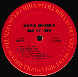 Jimmie Spheeris : Isle Of View (LP, Album)