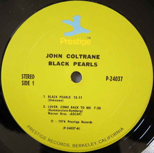 John Coltrane : Black Pearls (2xLP, Album, Comp, RE, RM)