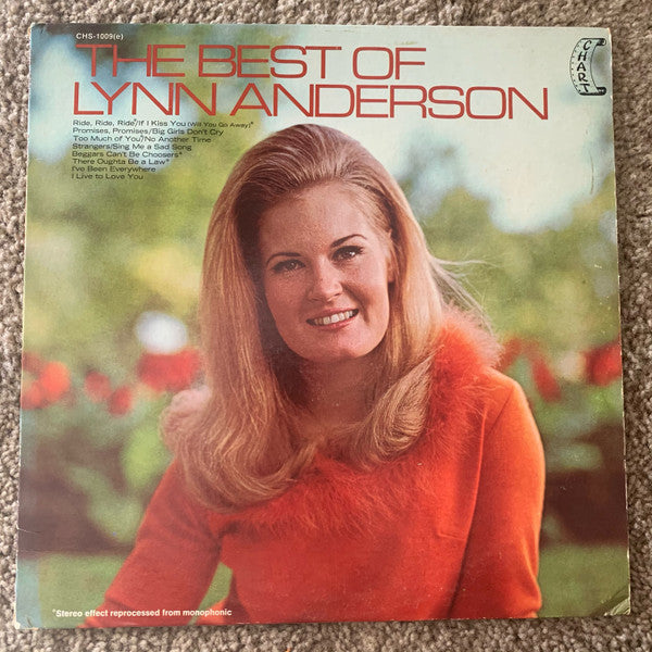 Lynn Anderson : The Best Of (LP, Comp, Promo)