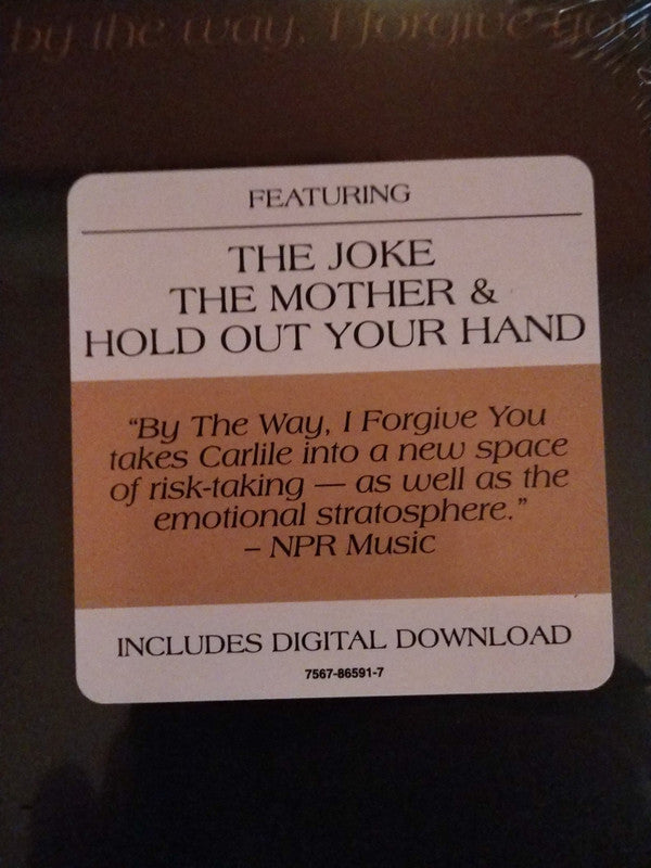 Brandi Carlile : By The Way, I Forgive You (LP, Album, RP)