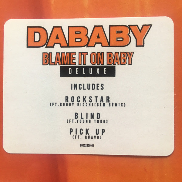 DaBaby : Blame It On Baby (2xLP, Album, Dlx)