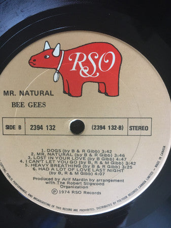 Bee Gees : Mr. Natural (LP, Album)