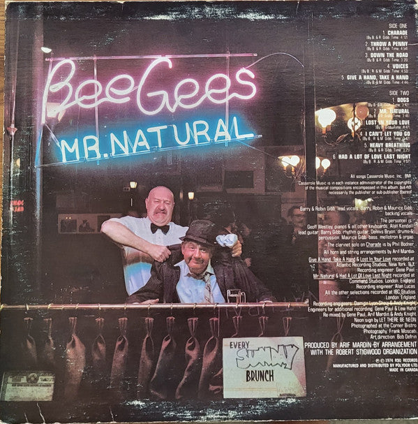 Bee Gees : Mr. Natural (LP, Album)