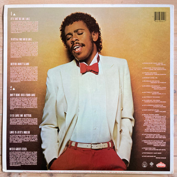 Cliff Dawson : Cliff Dawson (LP, Album)