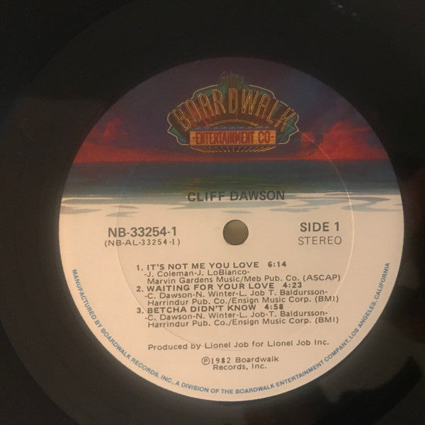 Cliff Dawson : Cliff Dawson (LP, Album)